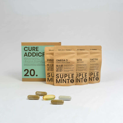 ADDICFREE® | Rust en evenwicht | Omega-3 L-tyrosine Klamath Kudzu | 270 capsules 30 dagen