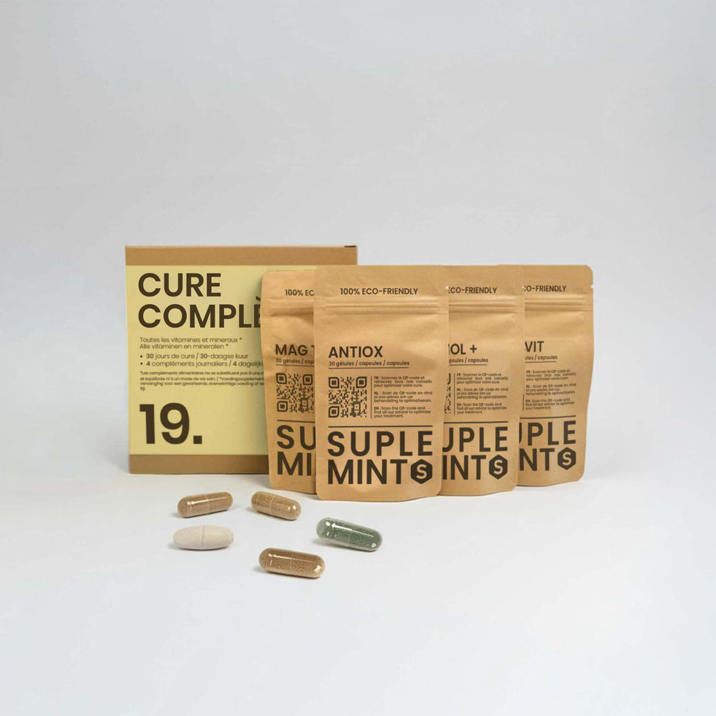 COMPLEET® | Dekt essentiële behoeften | Multivitaminen Magnesium Polyfenolen Antioxidanten | 120 capsules 30 dagen