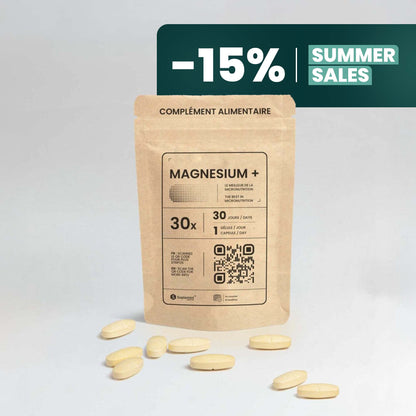 MAGNESIUM+® Capsule | Magnesium B Vitamins | Glycerophosphate Bisglycinate 146mg Taurine | 30 capsules