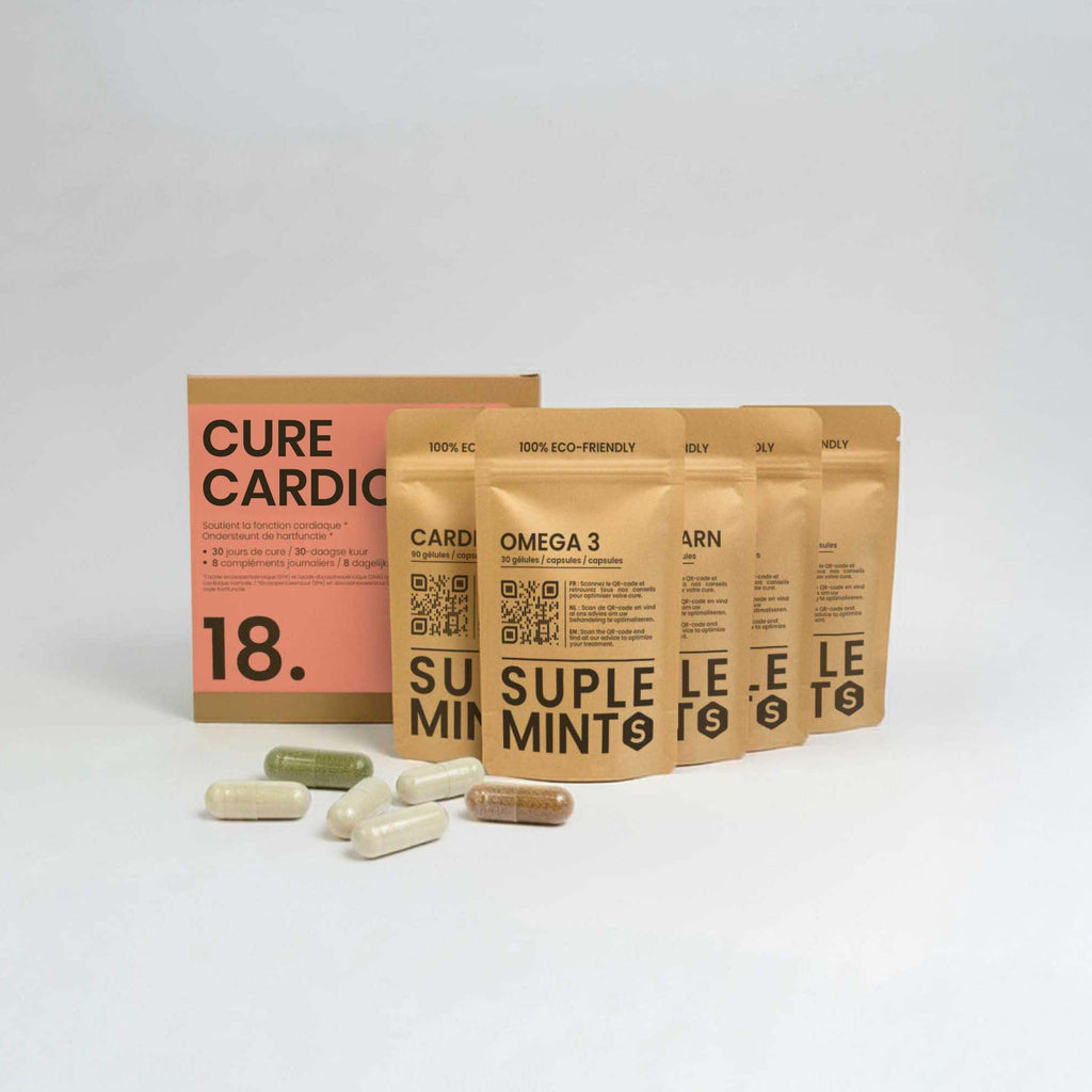 CARDIO® Pack | Cardiovascular Vitality | Omega-3 Acetyl-L-Carnitine CoQ10 | 240 capsules 30 days