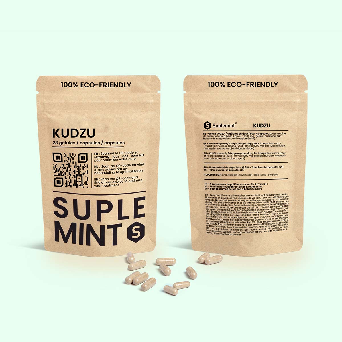 Cure ADDICFREE® | Sérénité et Équilibre | Oméga - 3 L - Tyrosine Klamath Kudzu | 270 gélules 30j - Suplemint
