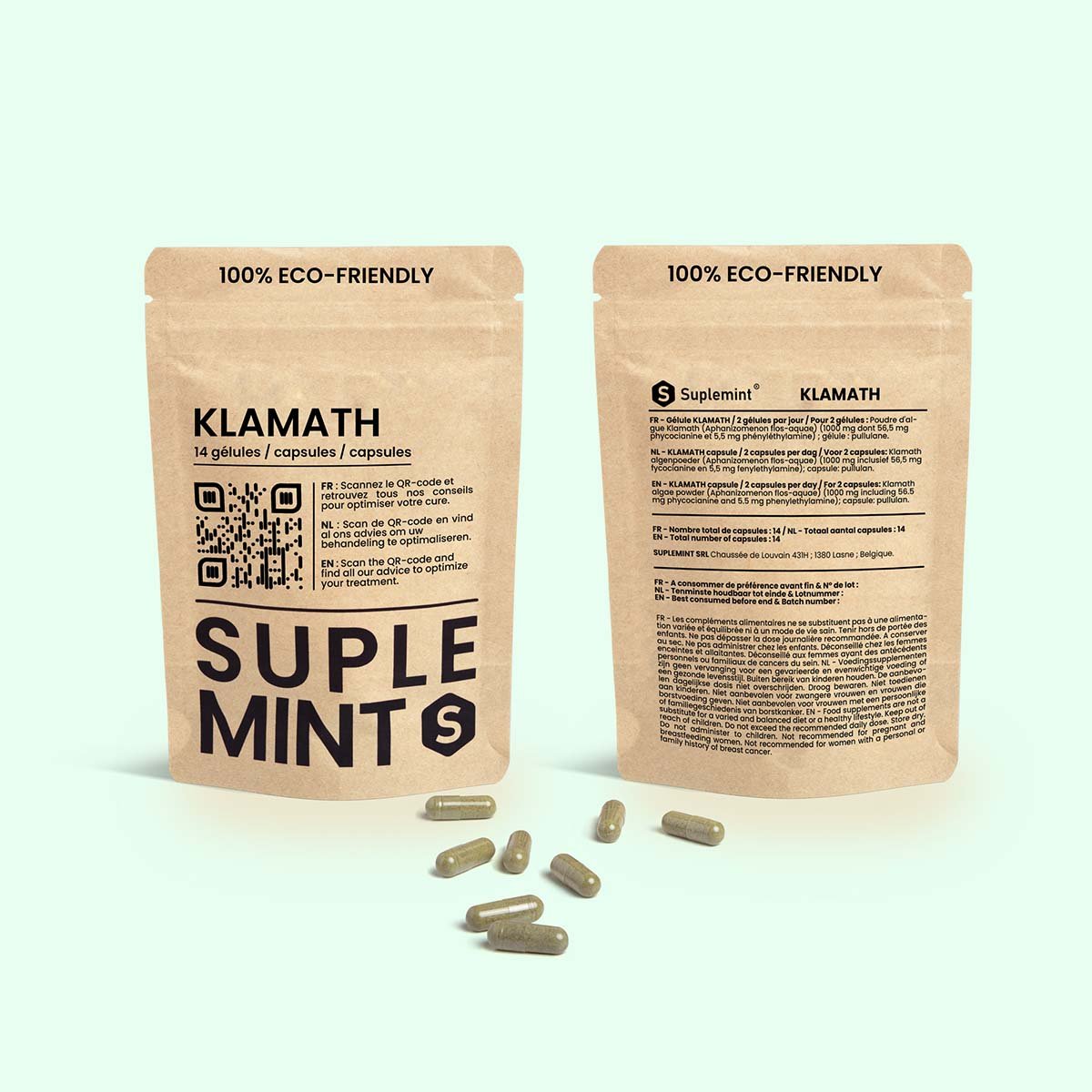 Cure ADDICFREE® | Sérénité et Équilibre | Oméga - 3 L - Tyrosine Klamath Kudzu | 270 gélules 30j - Suplemint
