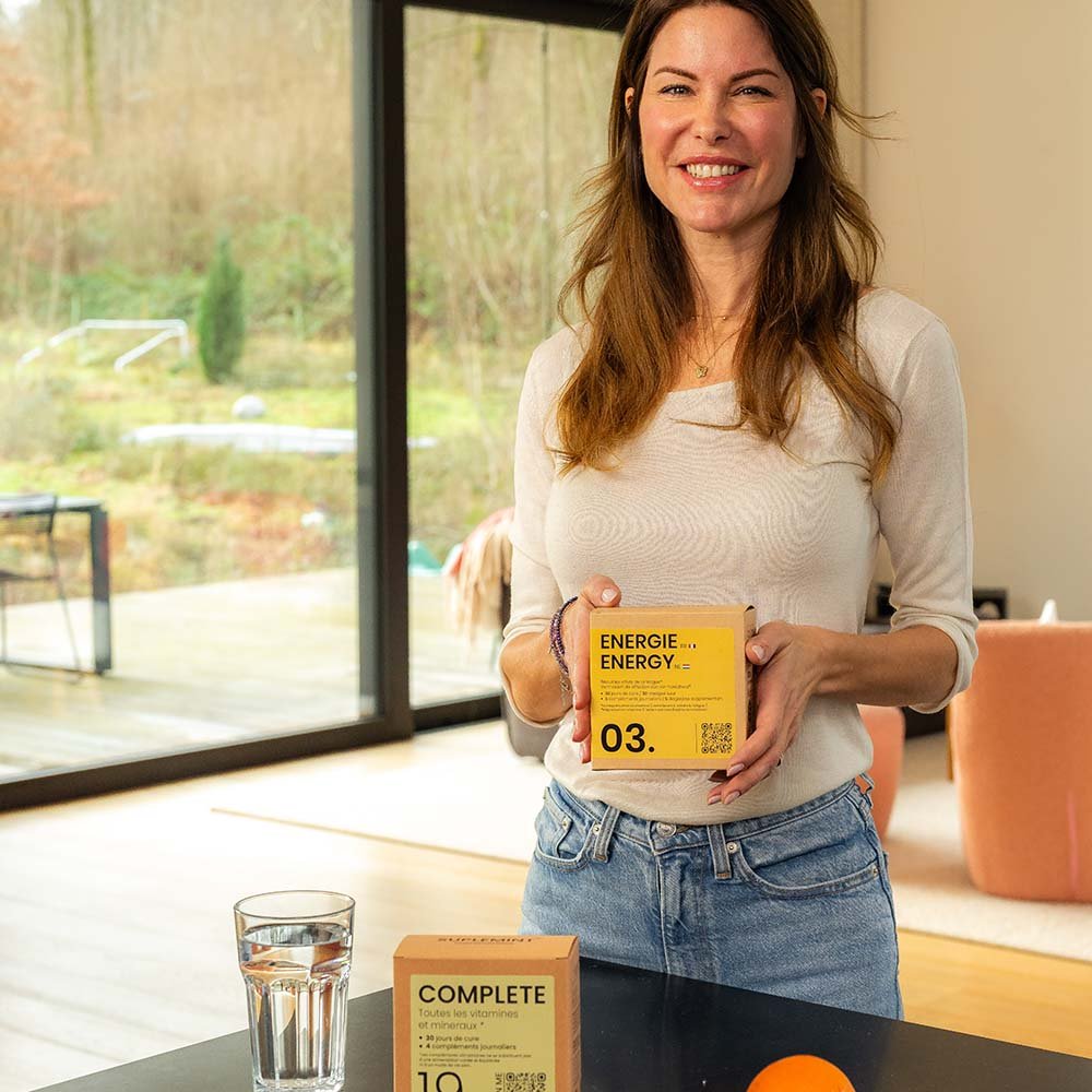 Cure ÉNERGIE® | Énergie Quotidienne | Vitamine C CoQ10 Oméga - 3 L - Tyrosine Magnésium | 150 gélules 30j - Suplemint
