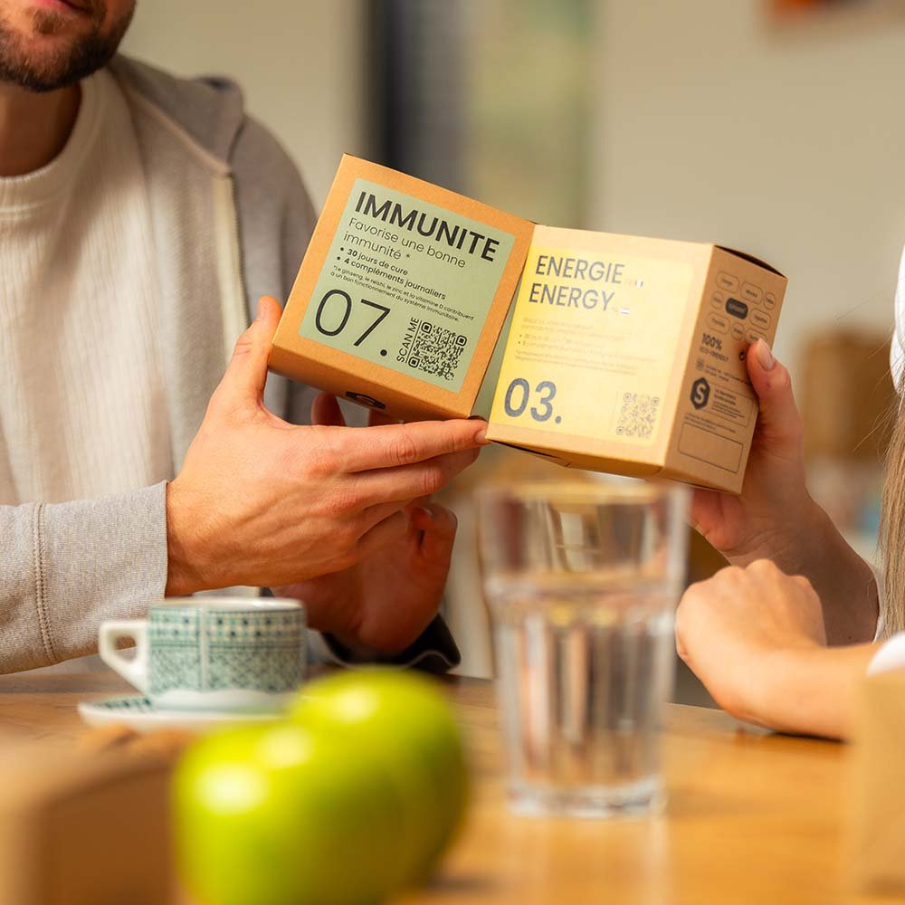 Cure IMMUNITÉ® | Vitalité Naturelle | Vitamine C D3 Zinc Ginseng Reishi Propolis | 120 gélules 30j - Suplemint