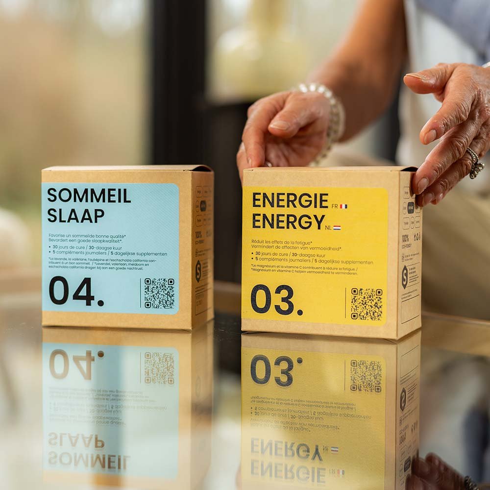 Cure SOMMEIL® | Nuits Paisibles | Mélatonine Ashwagandha Magnésium Valériane | 150 gélules 30j - Suplemint