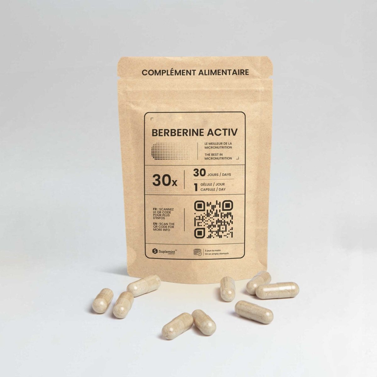 BERBERINE ACTIV® | Metabole balans | Berberine HB 375 mg | 30 capsules