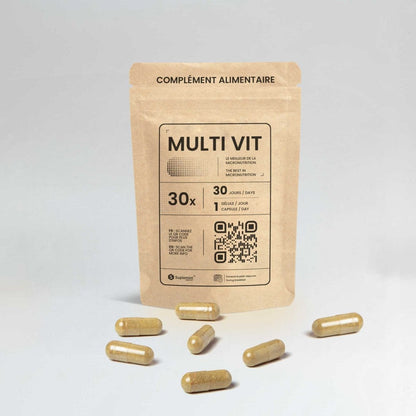 MULTI VIT® Capsule | Complete Multivitamins | Zinc B Vitamins CoQ10 Selenium | 60 capsules