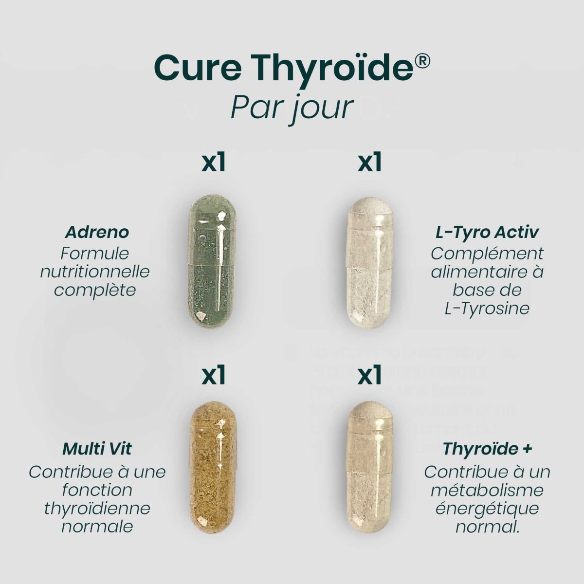 Pack ÉQUILIBRE® | Thyroïde Poids et Transit | Cure Thyroïde + Poids + Intestin | 3 cures complètes 30j - Suplemint