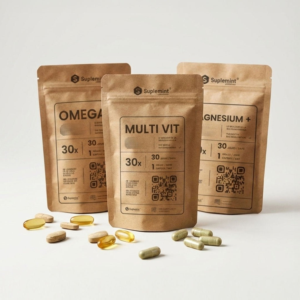 Pack ESSENTIEL® | Base Santé Quotidienne | Magnésium+ Multi Vit Oméga - 3 EPAX | 3 références 30j - Suplemint