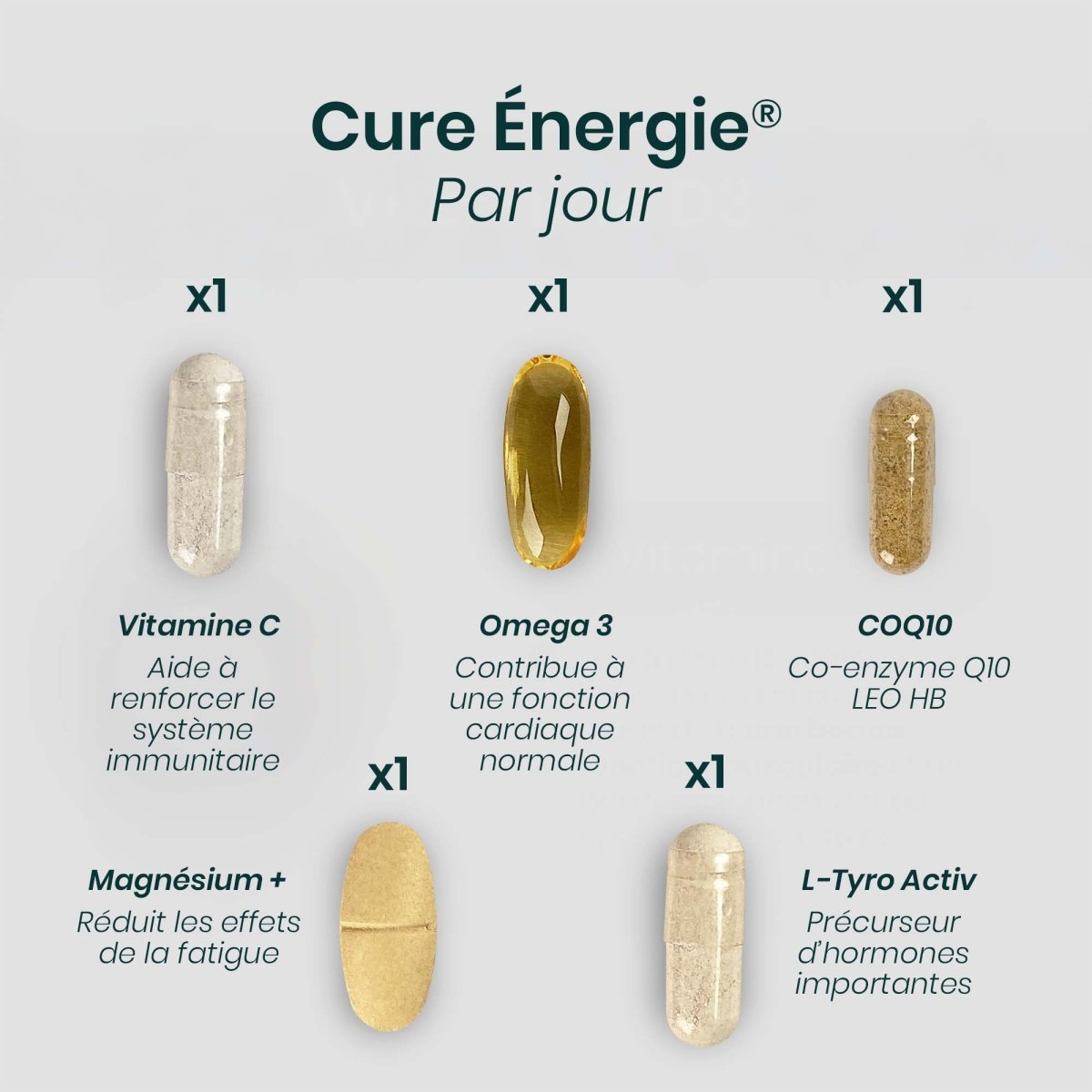 Pack VITALITÉ® | Nuits Paisibles et énergie | Cure Sommeil + Énergie | 2 cures complètes 30j - Suplemint