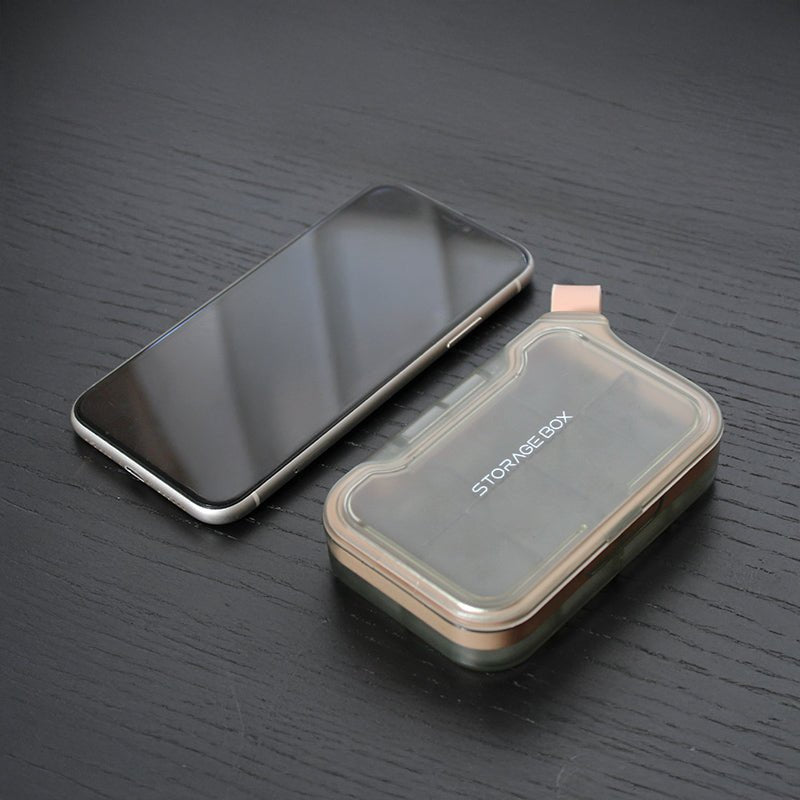 STORAGEBOX® | Pilulier Organisation Cures | 7 Compartiments Journaliers Portable Premium - Suplemint